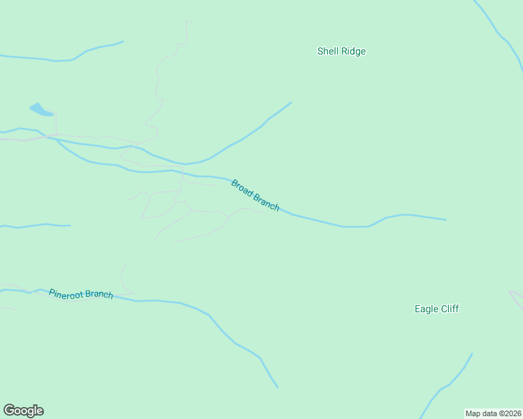 map of restaurants, bars, coffee shops, grocery stores, and more near 103 Chucks Lane in Bakersville