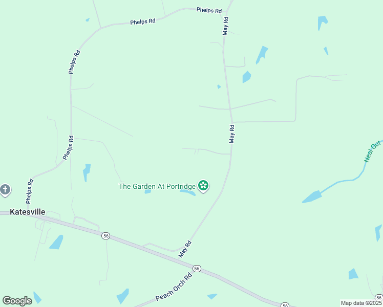 map of restaurants, bars, coffee shops, grocery stores, and more near 75 All Year Nursery Drive in Louisburg