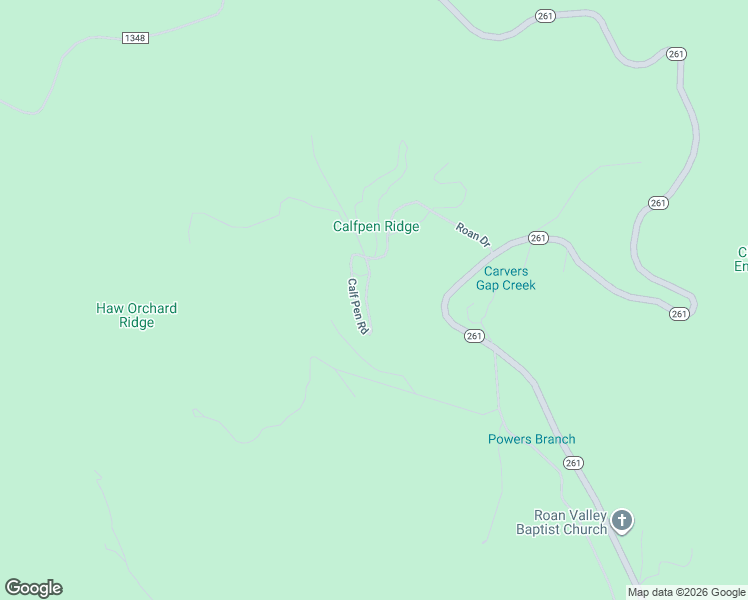 map of restaurants, bars, coffee shops, grocery stores, and more near 67 Calf Pen Road in Bakersville