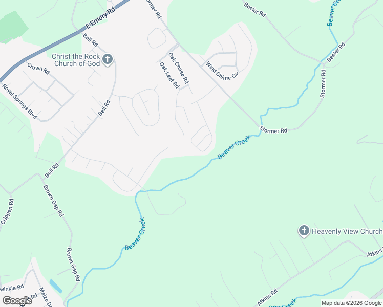 map of restaurants, bars, coffee shops, grocery stores, and more near 6446 Wilmouth Run Road in Knoxville