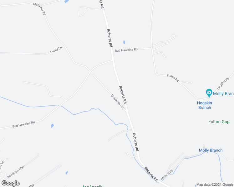 map of restaurants, bars, coffee shops, grocery stores, and more near 4334 McGinnis Road in Corryton