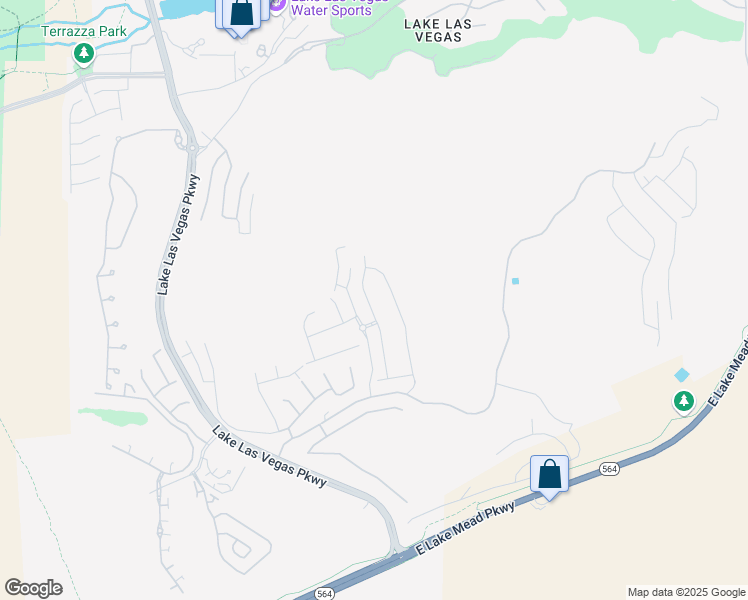 map of restaurants, bars, coffee shops, grocery stores, and more near 32 Vista Outlook Street in Henderson