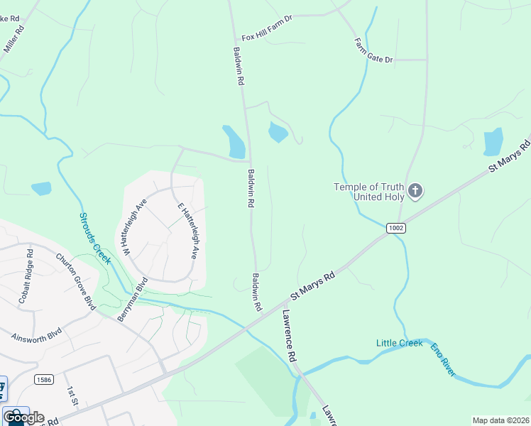 map of restaurants, bars, coffee shops, grocery stores, and more near 2116 Black Walnut Farm Road in Hillsborough
