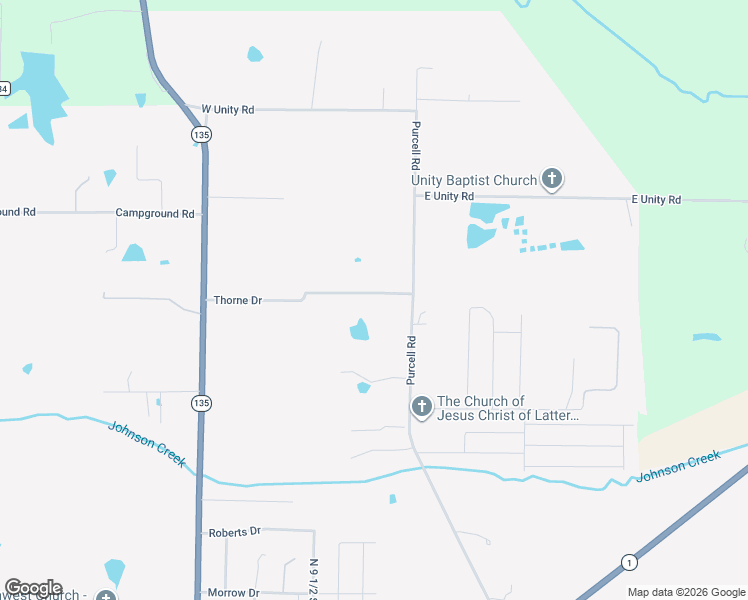 map of restaurants, bars, coffee shops, grocery stores, and more near 709 Thorne Drive in Paragould