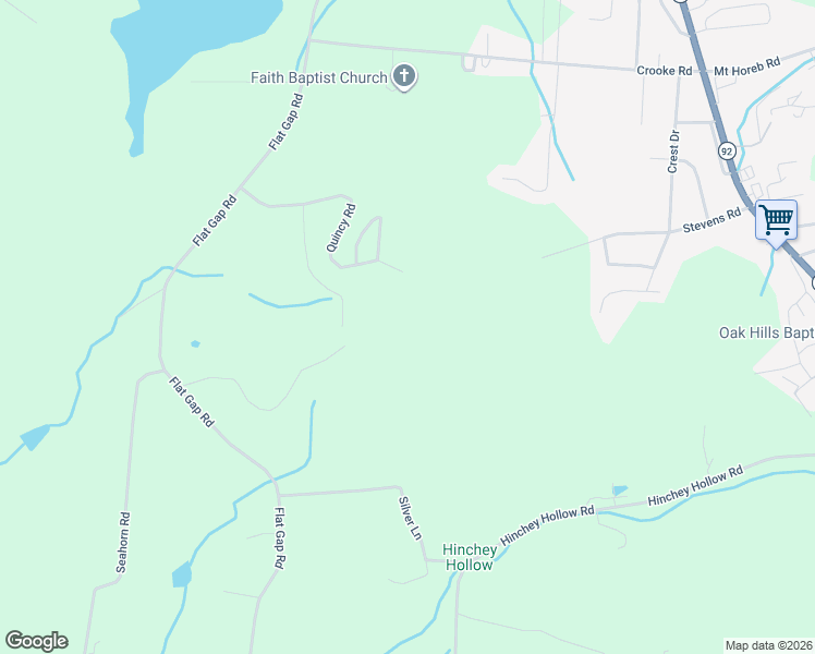 map of restaurants, bars, coffee shops, grocery stores, and more near 960 Cave Road in Jefferson City