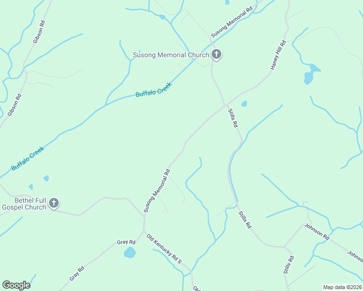 map of restaurants, bars, coffee shops, grocery stores, and more near 1934 Susong Memorial Road in Greeneville