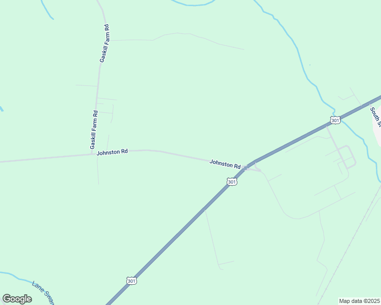 map of restaurants, bars, coffee shops, grocery stores, and more near Johnston Road in Nash County