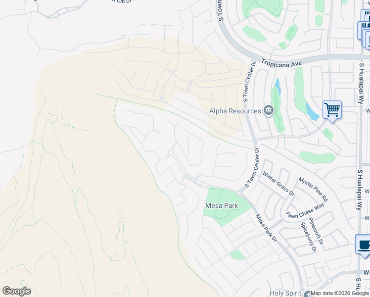 map of restaurants, bars, coffee shops, grocery stores, and more near 5185 Rock Daisy Drive in Las Vegas