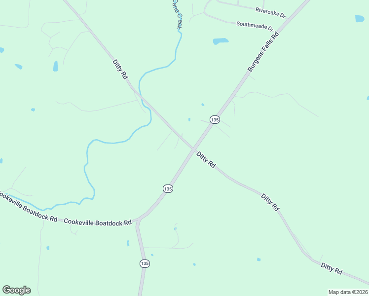 map of restaurants, bars, coffee shops, grocery stores, and more near 4514 Ditty Road in Cookeville