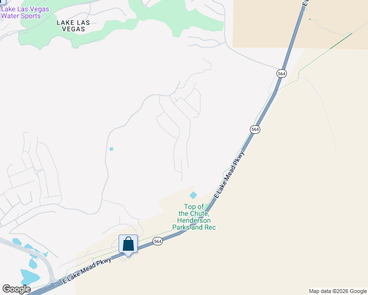 map of restaurants, bars, coffee shops, grocery stores, and more near River Mountains Loop Trail in Henderson