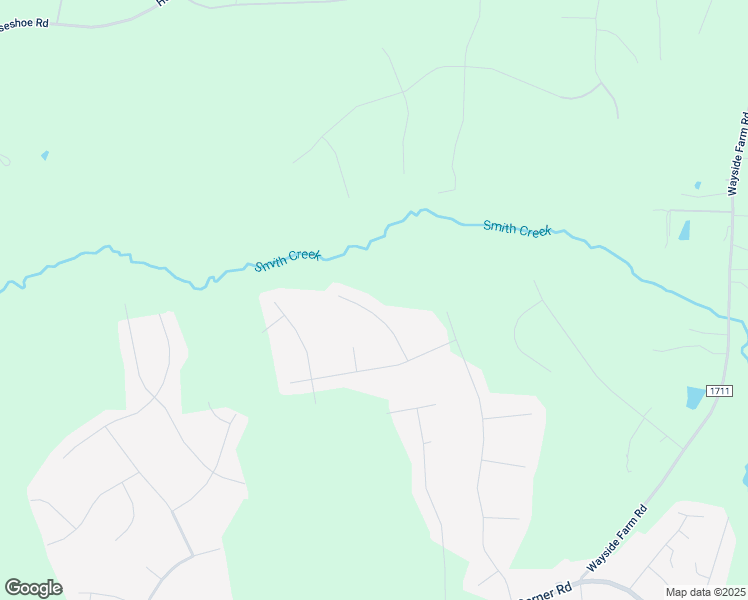 map of restaurants, bars, coffee shops, grocery stores, and more near Willow Creek Drive in Wake Forest