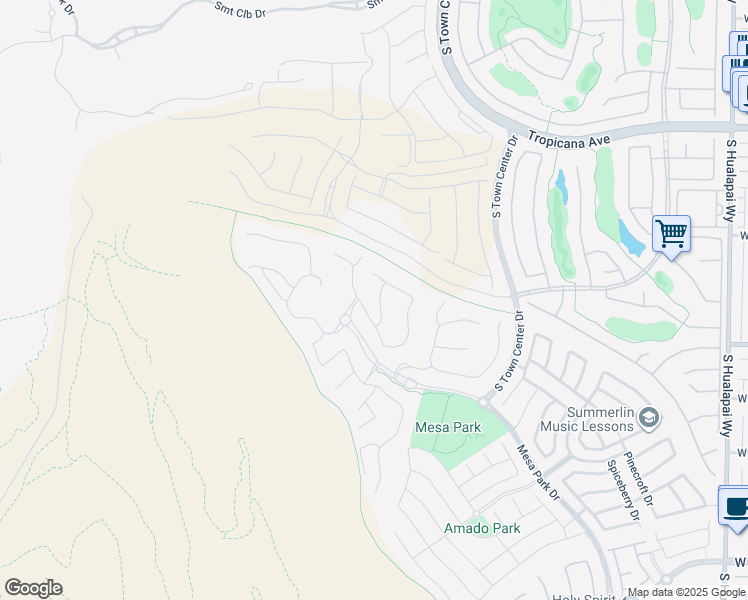 map of restaurants, bars, coffee shops, grocery stores, and more near 5173 Rock Daisy Drive in Las Vegas