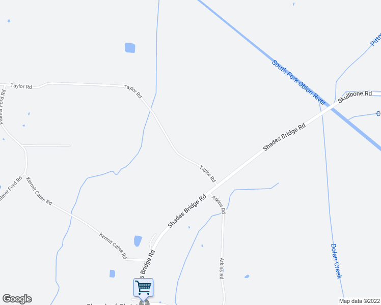 map of restaurants, bars, coffee shops, grocery stores, and more near 373 Taylor Road in Bradford