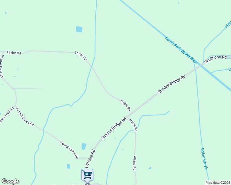 map of restaurants, bars, coffee shops, grocery stores, and more near 373 Taylor Road in Bradford