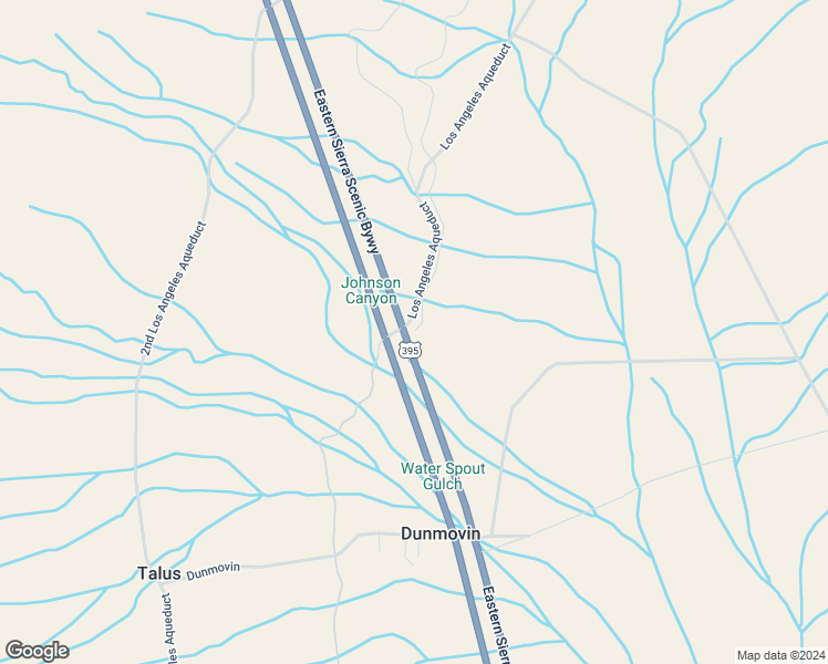 map of restaurants, bars, coffee shops, grocery stores, and more near 167-2 U.S. 395 in Olancha