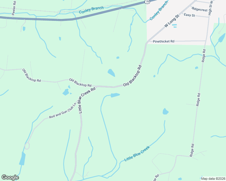 map of restaurants, bars, coffee shops, grocery stores, and more near 1567 Old Blacktop Road in McEwen