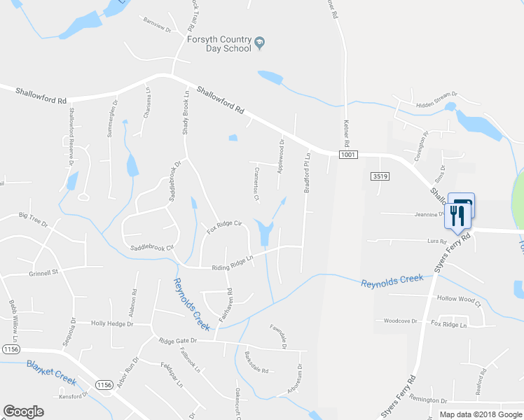map of restaurants, bars, coffee shops, grocery stores, and more near 183 Cramerton Court in Lewisville