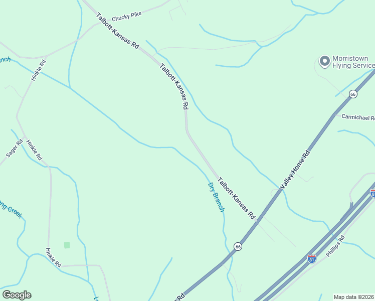 map of restaurants, bars, coffee shops, grocery stores, and more near 1662 Talbott-Kansas Road in Talbott