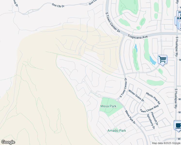 map of restaurants, bars, coffee shops, grocery stores, and more near 5161 Rock Daisy Drive in Las Vegas