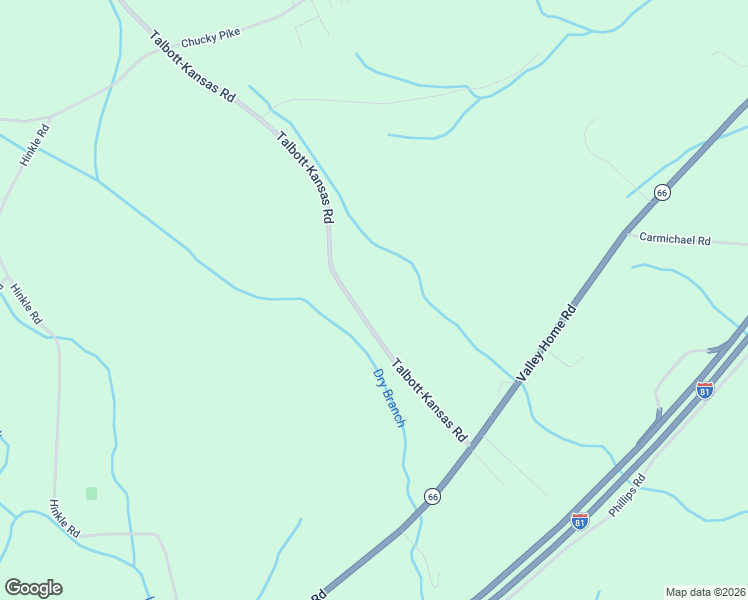 map of restaurants, bars, coffee shops, grocery stores, and more near 1662 Talbott-Kansas Road in Talbott