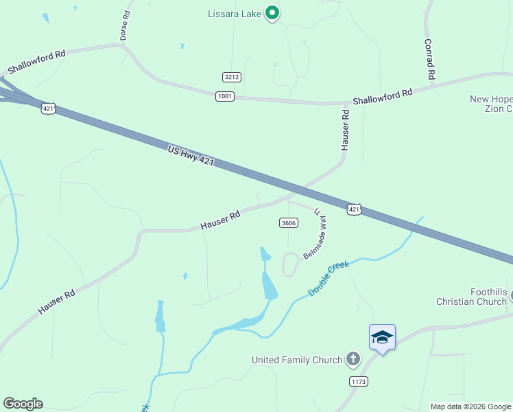 map of restaurants, bars, coffee shops, grocery stores, and more near 501 Hauser Road in Lewisville