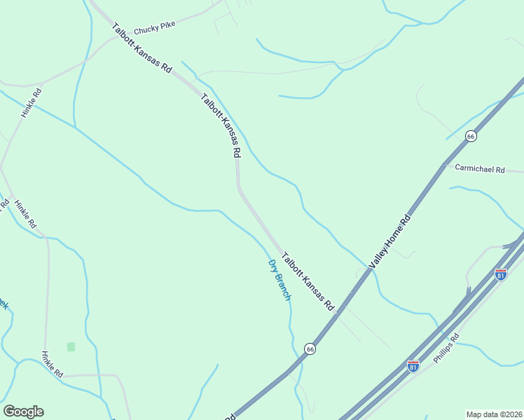 map of restaurants, bars, coffee shops, grocery stores, and more near 1662 Talbott-Kansas Road in Talbott