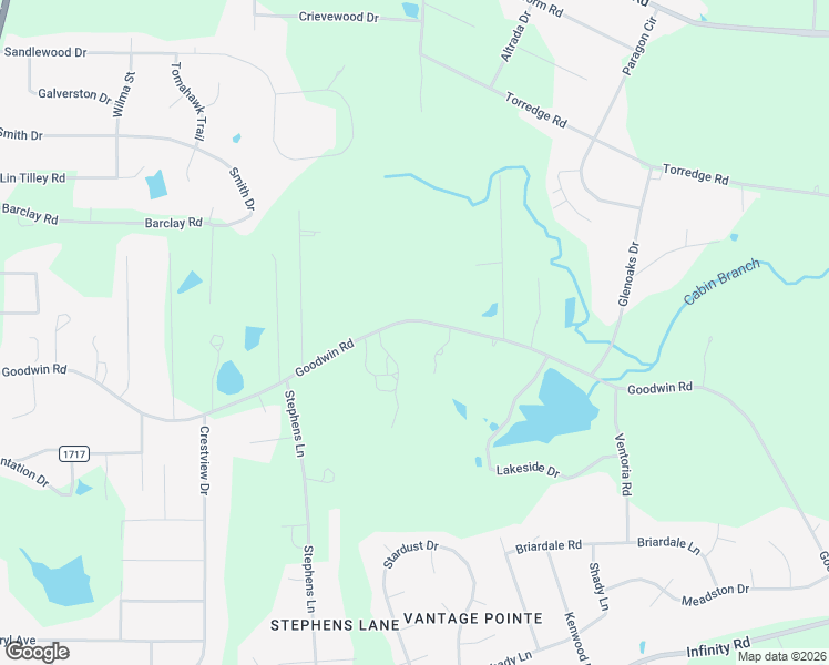 map of restaurants, bars, coffee shops, grocery stores, and more near 630 Goodwin Road in Durham