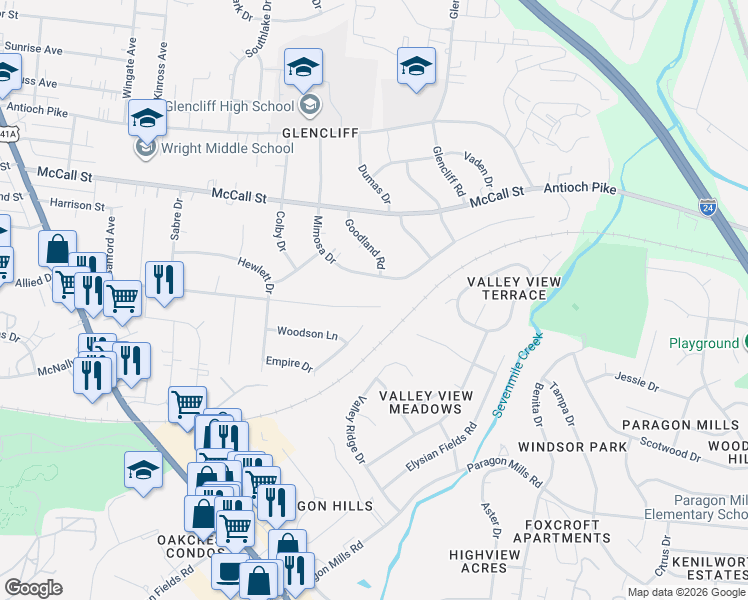 map of restaurants, bars, coffee shops, grocery stores, and more near 160 Wheeler Avenue in Nashville