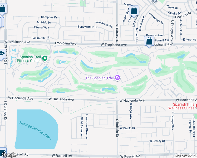 map of restaurants, bars, coffee shops, grocery stores, and more near 7960 Bermuda Dunes Avenue in Las Vegas