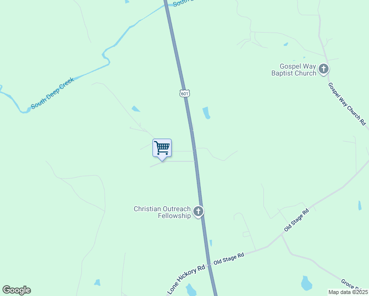 map of restaurants, bars, coffee shops, grocery stores, and more near 1012 Harry Drive in Yadkinville