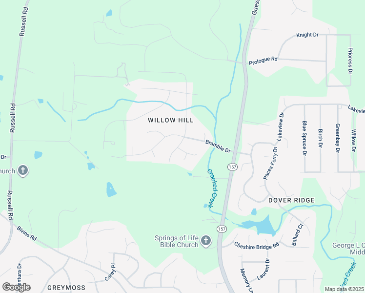 map of restaurants, bars, coffee shops, grocery stores, and more near 1316 Worland Drive in Durham