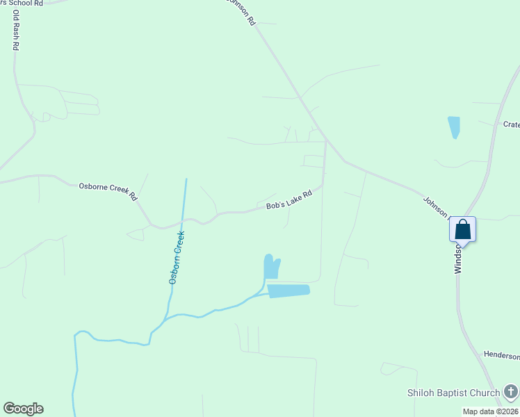 map of restaurants, bars, coffee shops, grocery stores, and more near 5932 Bob's Lake Road in Hamptonville