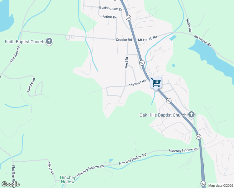 map of restaurants, bars, coffee shops, grocery stores, and more near 473 Stevens Road in Jefferson City