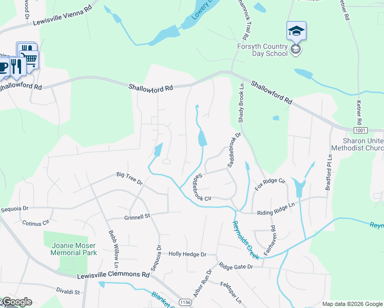 map of restaurants, bars, coffee shops, grocery stores, and more near 240 Summerglen Drive in Lewisville