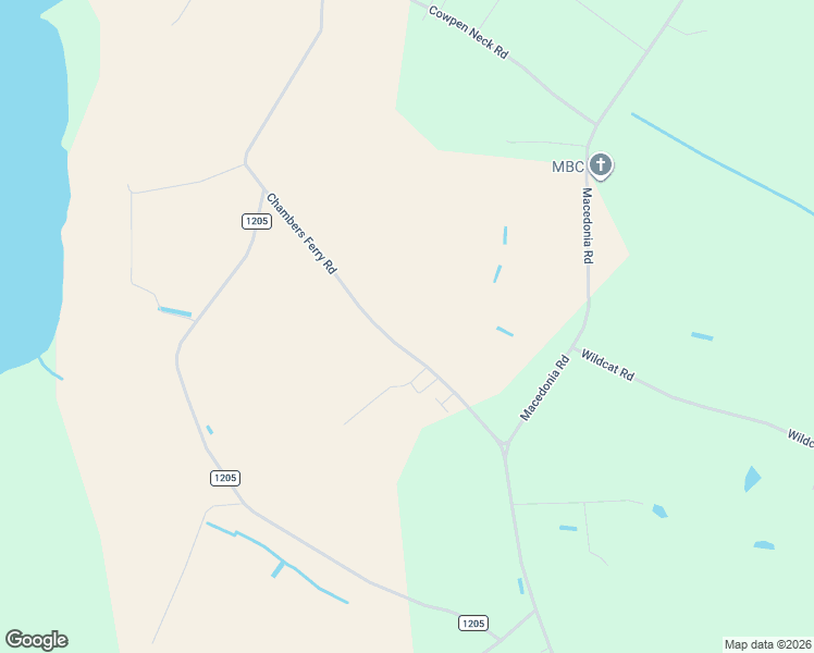 map of restaurants, bars, coffee shops, grocery stores, and more near 909 Chambers Ferry Road in Edenton