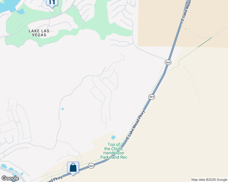 map of restaurants, bars, coffee shops, grocery stores, and more near River Mountains Loop Trail in Henderson