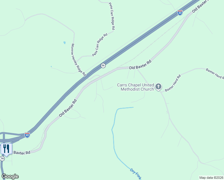 map of restaurants, bars, coffee shops, grocery stores, and more near 13660 Herald Road in Silver Point