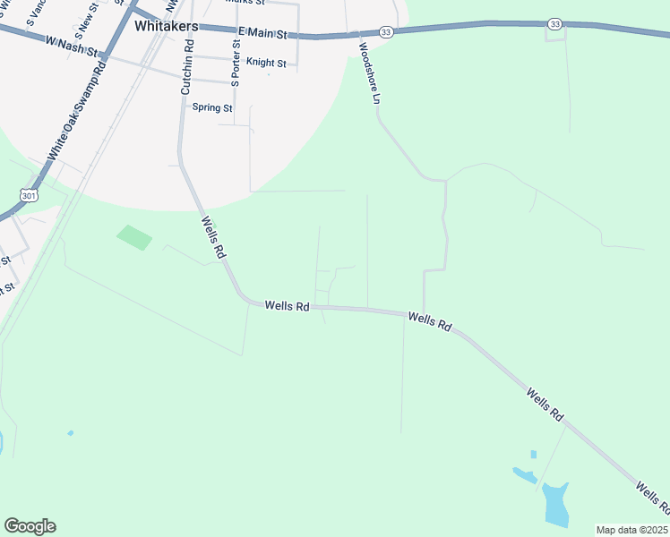 map of restaurants, bars, coffee shops, grocery stores, and more near 3828 Wells Rd in Whitakers