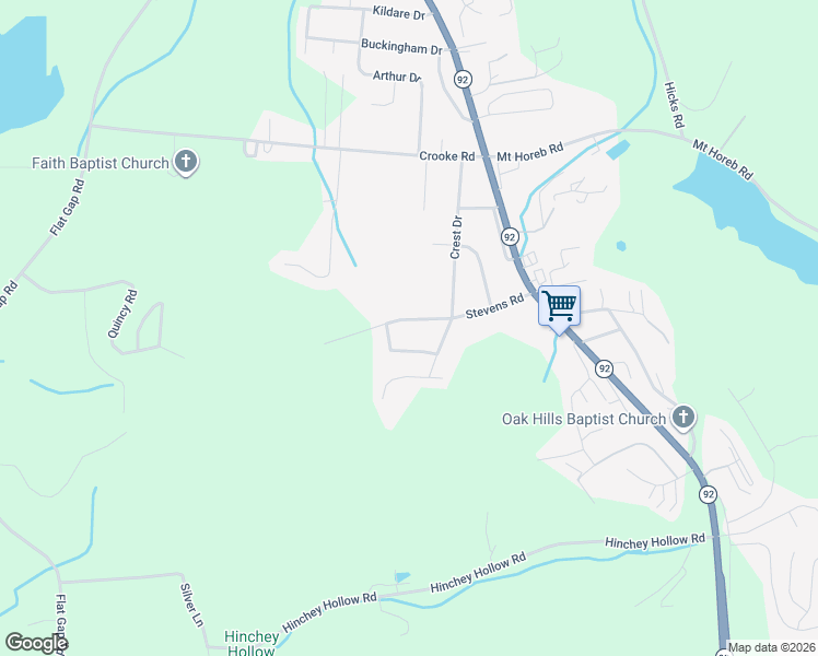 map of restaurants, bars, coffee shops, grocery stores, and more near 473 Stevens Rd in Jefferson City