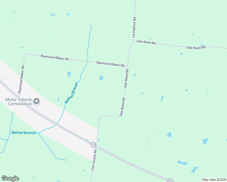 map of restaurants, bars, coffee shops, grocery stores, and more near 67 Ode Reed Rd in Dyer