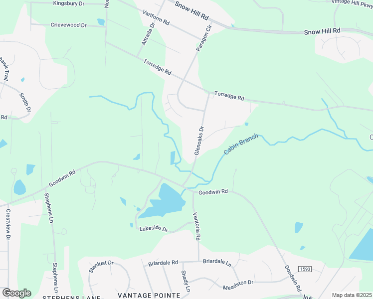 map of restaurants, bars, coffee shops, grocery stores, and more near 5539 Glenoaks Drive in Durham