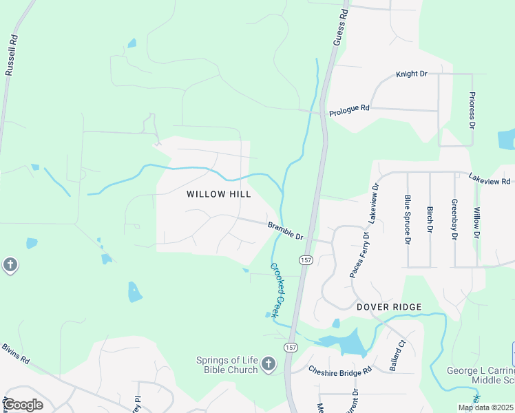 map of restaurants, bars, coffee shops, grocery stores, and more near 109 Covey Court in Durham