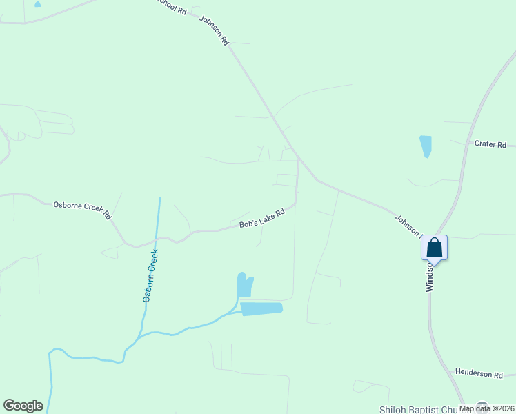map of restaurants, bars, coffee shops, grocery stores, and more near 5932 Bob's Lake Road in Hamptonville
