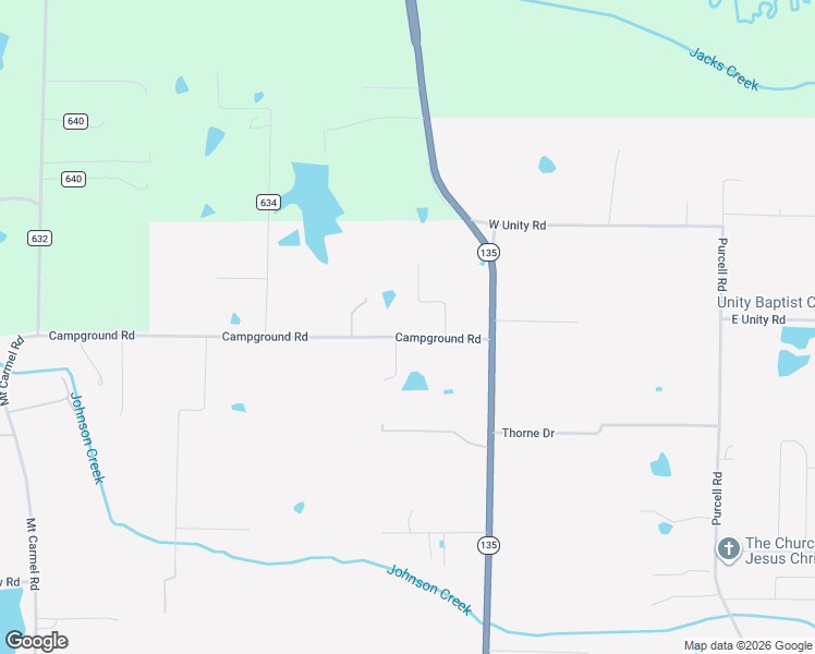 map of restaurants, bars, coffee shops, grocery stores, and more near 1601 Campground Road in Paragould