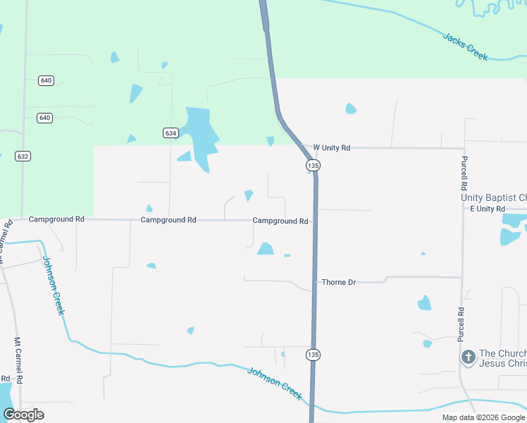 map of restaurants, bars, coffee shops, grocery stores, and more near 1601 Campground Road in Paragould