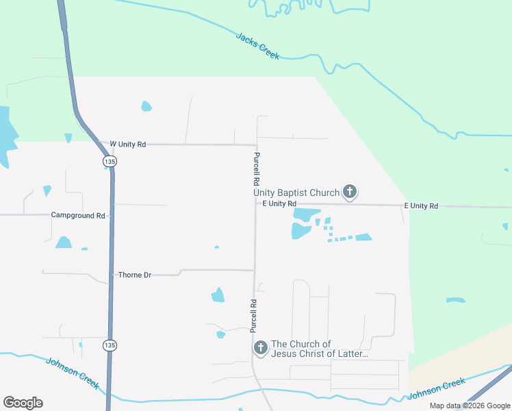 map of restaurants, bars, coffee shops, grocery stores, and more near 100 East Unity Road in Paragould