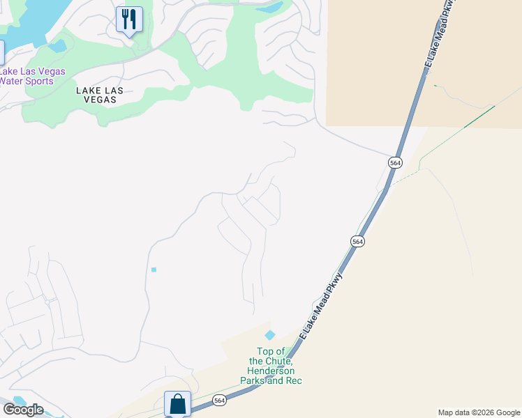 map of restaurants, bars, coffee shops, grocery stores, and more near 117 Barkset Way in Henderson