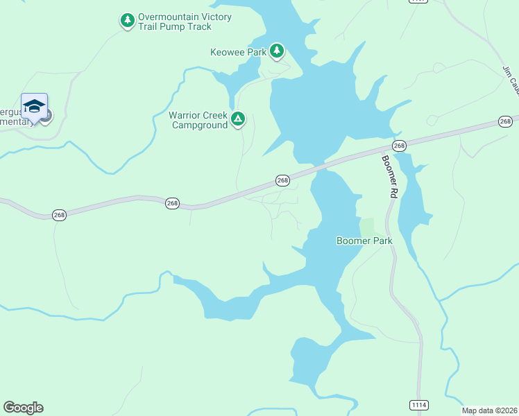 map of restaurants, bars, coffee shops, grocery stores, and more near 185 Edmiston Road in Boomer