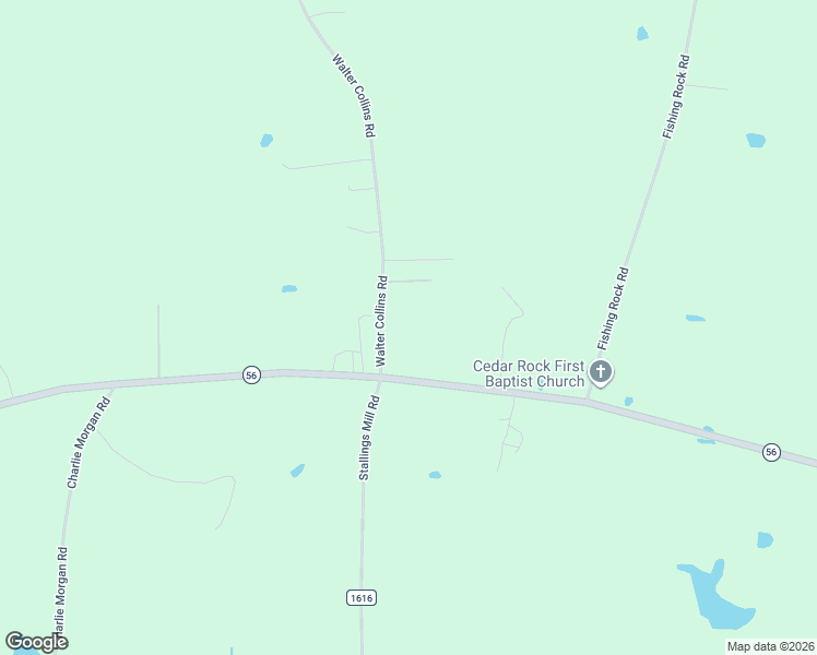 map of restaurants, bars, coffee shops, grocery stores, and more near 64 Walter Collins Road in Castalia