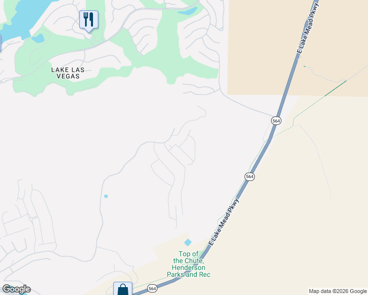 map of restaurants, bars, coffee shops, grocery stores, and more near 2 Pyrenees Court in Henderson